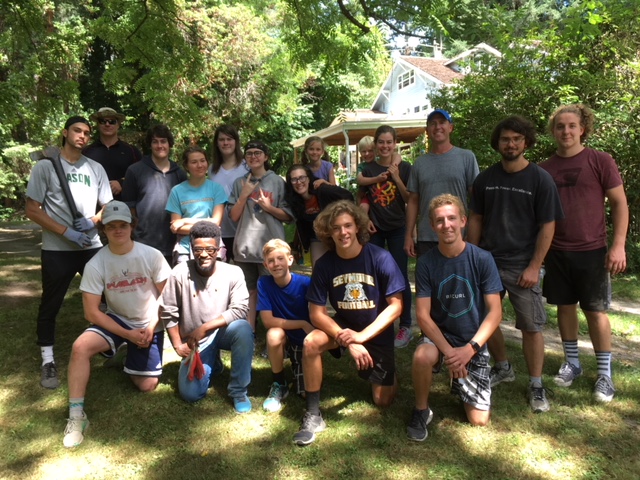 Second Annual Work Party at Jack and Ann Dorsey’s Home on Saturday, July 13th.