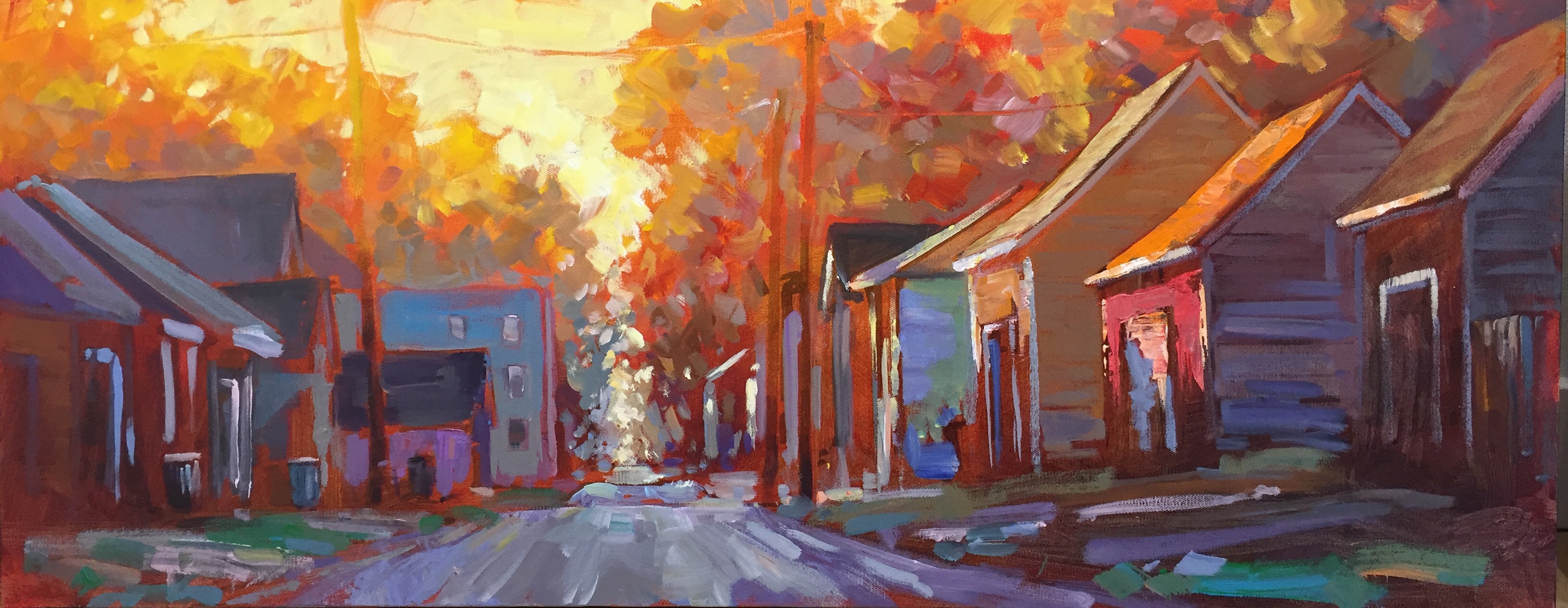 Online Gallery – “Home: Places of the Heart” –  featuring new art by Jed Dorsey
