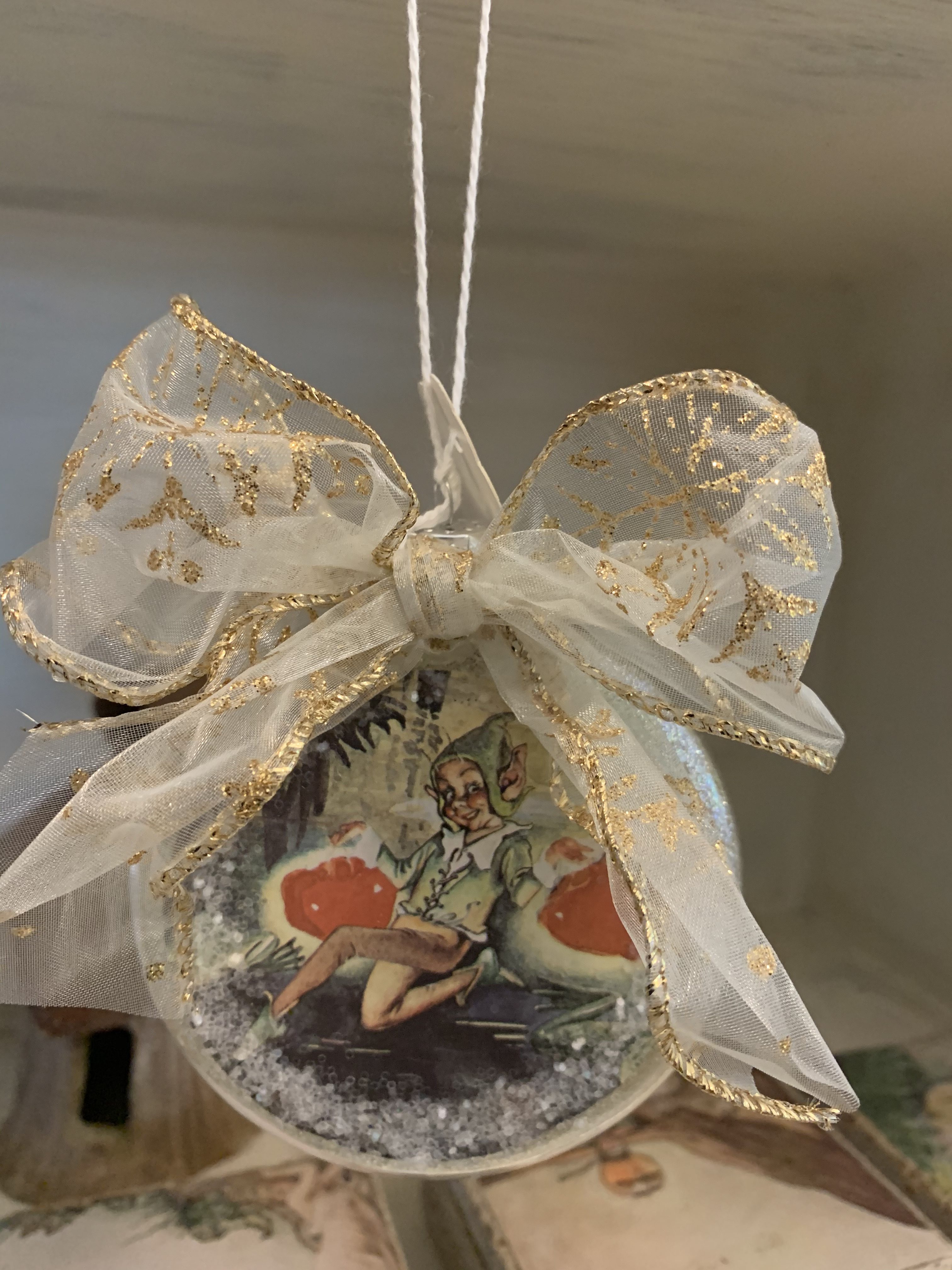 Fairy Glass Ornament – Will-O’-the-Wisp