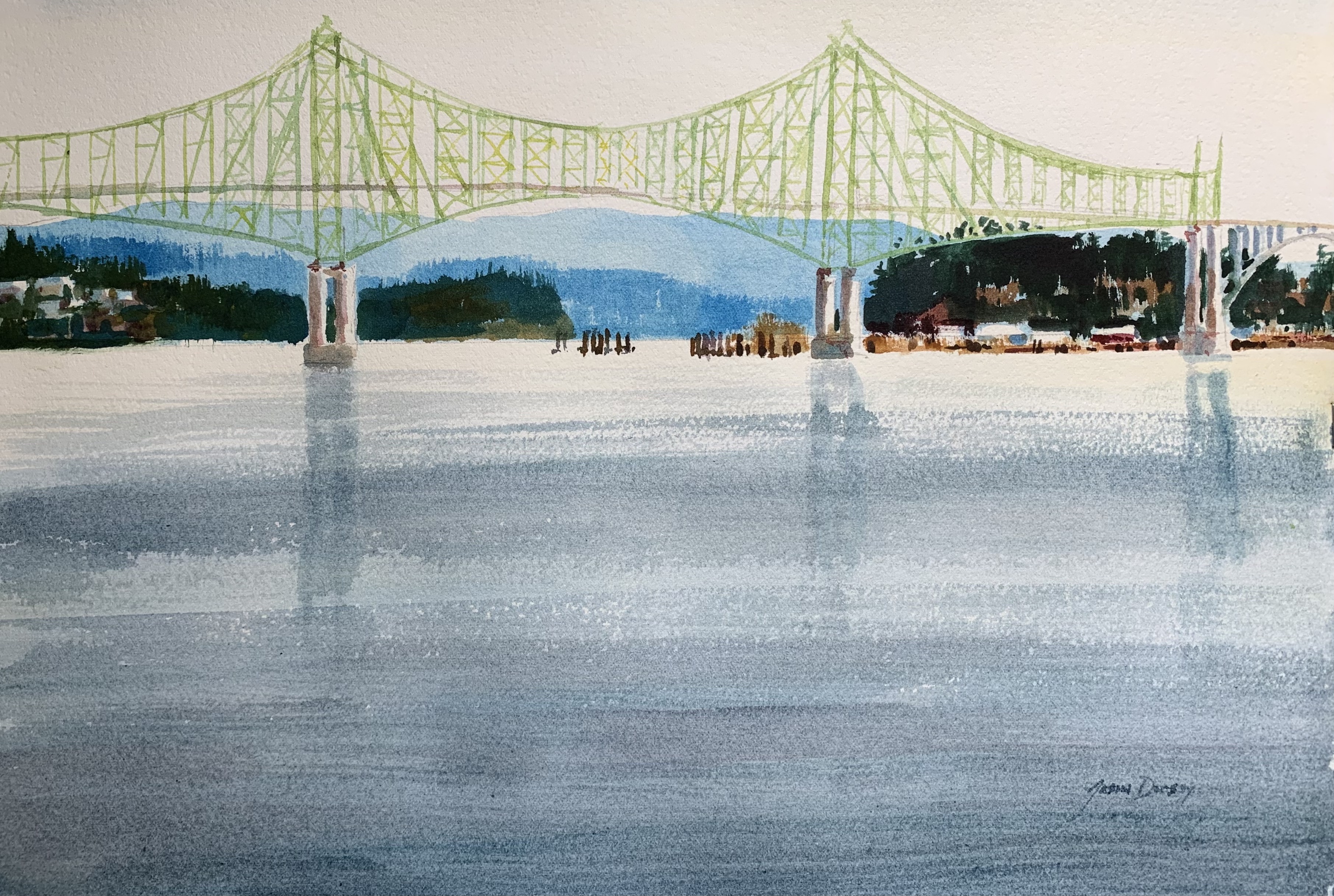 Oregon Coast Collection: McCullough Memorial Bridge